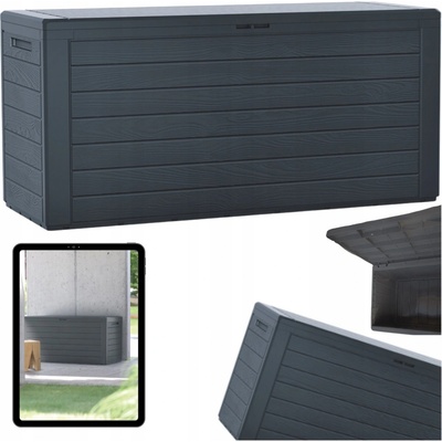 PROSPERPLAST BOARDEBOX 280 l antracit MBBL280 – Zboží Dáma