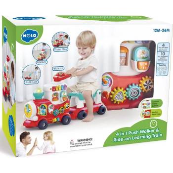 Image 1 of Armtoys ДЕТСКИ МУЛТИФУНКЦИОНАЛЕН ЛОКОМОТИВ ЗА БУТАНЕ И ЯЗДЕНЕ