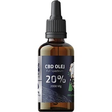 Zelená Bába CBD olej 20% 2000 mg 10 ml