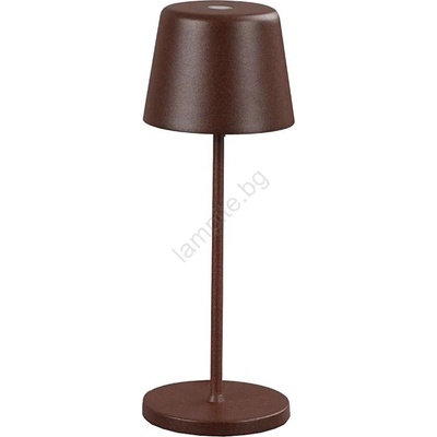 Ideal Lux - LED настолна лампа CUTE LED/2, 5W/3, 7V IP65, кафява, с докосване (ID346915)