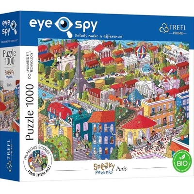 Trefl Puzzle Eye-Spy Sneaky Peekers, Париж 1000 части (10712)