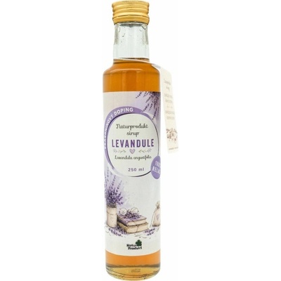 Naturprodukt sirupy z ovoce a bylin sirup Levandulový pro učitele/učitelky 250 ml