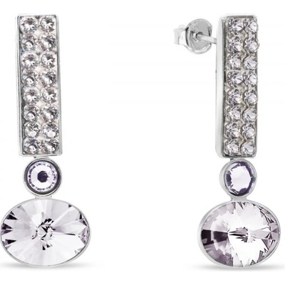 Spark čiré se Swarovski Elements Lingo KFM4122CC Krystal