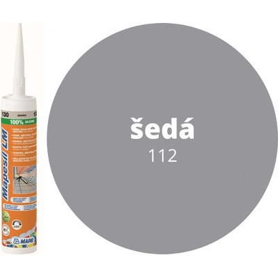 MAPEI silikón Mapesil LM 112, šedá (310 ml)