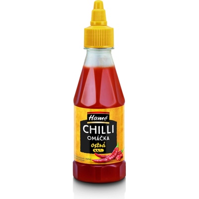 Hamé Chilli omáčka ostrá 235 ml