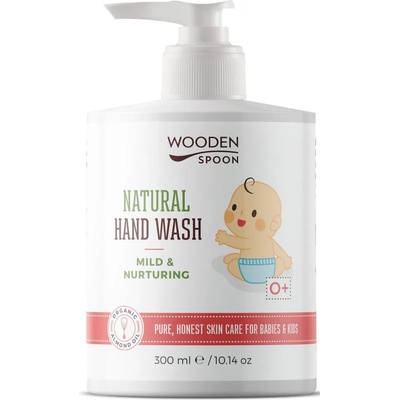 Wooden Spoon Детски натурален течен сапун Wooden Spoon, 300 ml