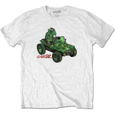 Gorillaz Green Jeep White M Риза (GORTS01MW02)