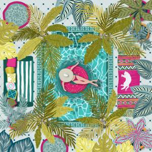 Pieces & Peace - Puzzle Summer Pool - 1 000 piese