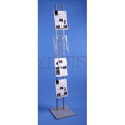 Expoint stojan na letáky s 8 mi kapsami A4