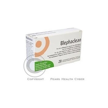 Blephaclean sterilné obrúsky 20 ks