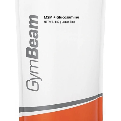 GymBeam MSM + Glucosamin citrón limetka 500 g