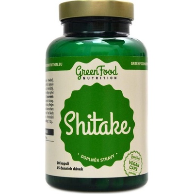 GreenFood Nutrition Shiitake Extract 90 kapsúl