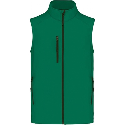 Bodywarm Kelly pánská softshellová vesta zelená