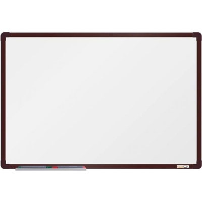 VMS VISION, s.r.o. Magnetická tabuľa 60 x 90 email, hnedý rám