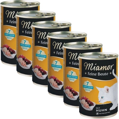 Miamor Feine Beute с пиле 6 x 400 г