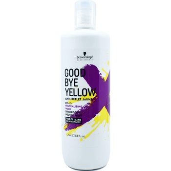 SCHWARZKOPF PROFESSIONAL GOODBYE YELLOW Shampoo 1000 ml