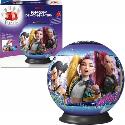 RAVENSBURGER 3D Puzzleball K-Pop: Lovkyně démonů 73 ks