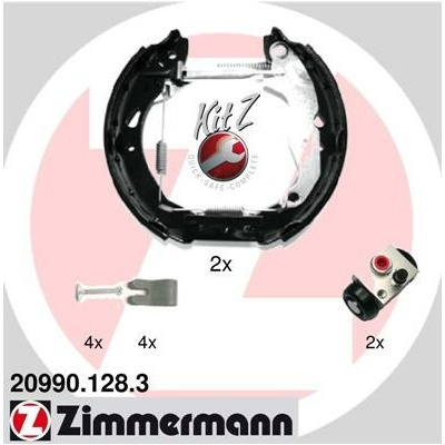 Sada brzdových čeľustí ZIMMERMANN 20990.128.3 (209901283)