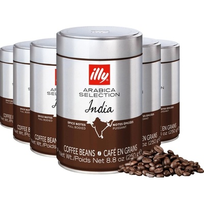 Illy India 6 x 250 g