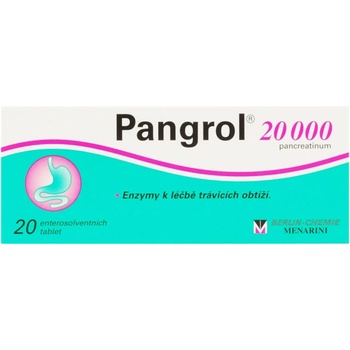 PANGROL POR 20000IU TBL ENT 20 II