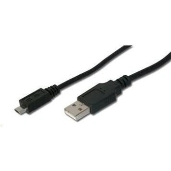 PremiumCord ku2m5f micro USB 2.0, A-B, 5m, černý