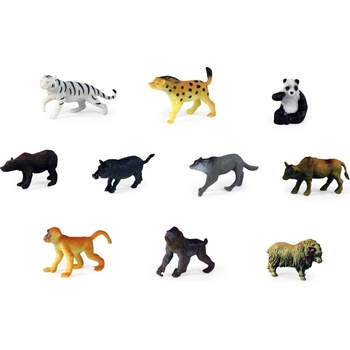 Image 1 of Rappa - Комплект фигурки Диви животни II - 10 броя, 5 см