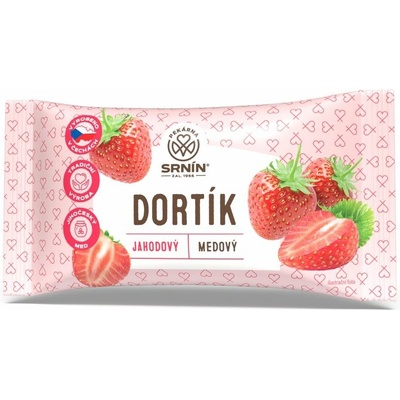 Rej Food Srnín Dortík jahodový medový 60 g