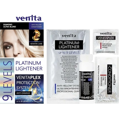 Venita Platinum Lightener 9 levels bleaching 50 ml