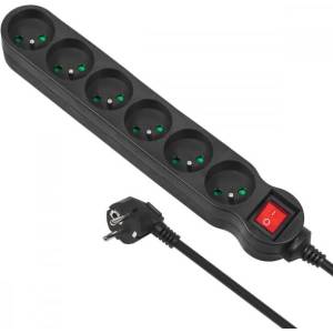 Maclean 6 Plug 1.5 m Switch (MCE225)