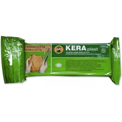 Koh-i-noor modelovacie hmota Keraplast hnedá terracota 1000g
