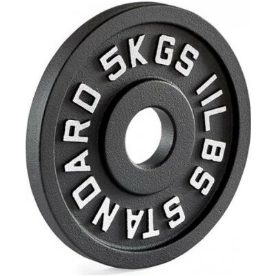 4Gyms Liatinový kotúč 51 mm 5 kg