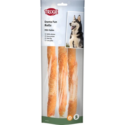 Denta Fun Trixie Rolls kuracie 3 kusy cca 28 cm