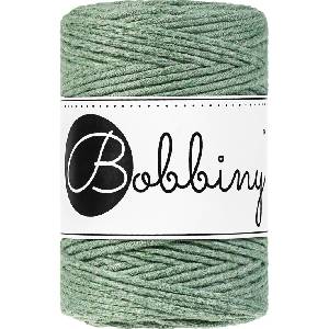 Bobbiny Macrame Cord 1, 5 mm 100 m Eucalyptus Green юта (MD-E023)