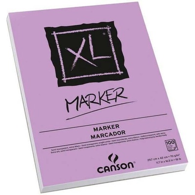 Blok Canson XL Marker A4 70g 100 listů lepený