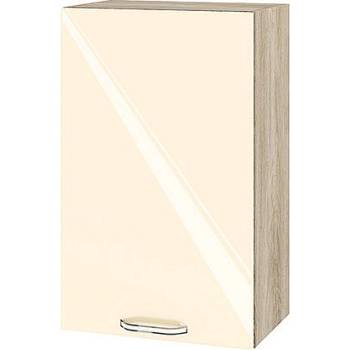 ИРИМ Горен кухненски шкаф Сити АРФ-Бежово гланц-05-6 45 см