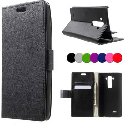 LG G Flex2 Magnetic Wallet Кожен Калъф + Протектор