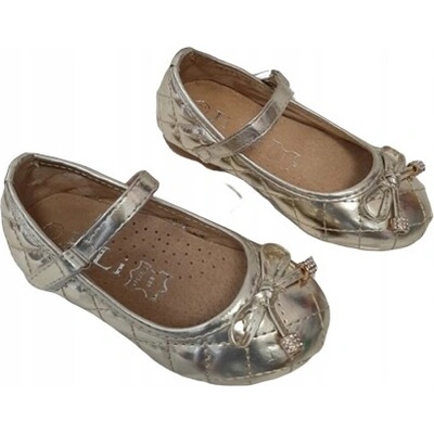 Dievčenské baleríny baleríny zlaté