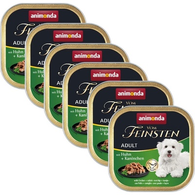 Animonda Vom Feinsten Adult - пиле и заек 6 x 150 г