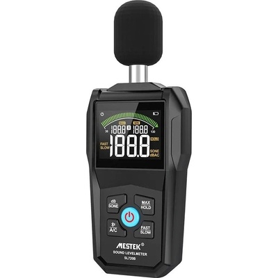 Mestek SL720B SMART цифров шумомер с цветен LCD дисплей, мобилно приложение (SL720B)