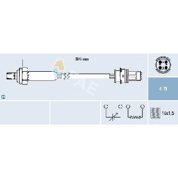 Lambda sonda FAE 77354