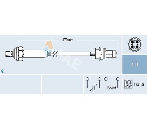 Lambda sonda FAE 77354