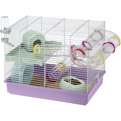 Ferplast klietka LAURA s tunelom 46 x 29,5 x 37,5 cm