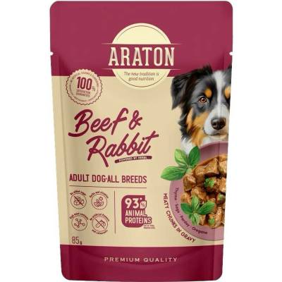 Araton Dog Adult Beef & Rabbit 85 g