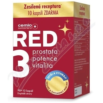 RED3 90 + 10 kapslí