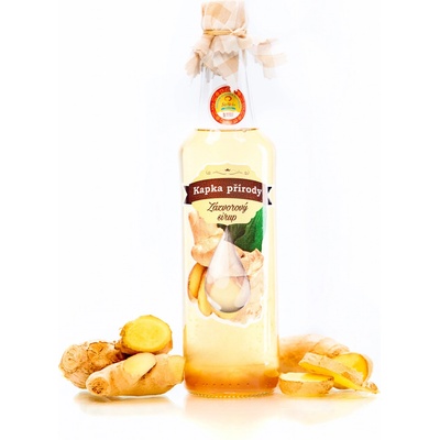 Kapka Přírody Zázvorový sirup 200 ml