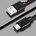 Alabanda E87 Micro USB kabel 1m Černá