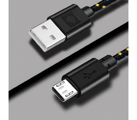 Alabanda E87 Micro USB kabel 1m Černá