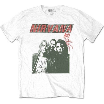 Nirvana Flipper White L Риза (<![CDATA[NIRVTS43MW03]]>)