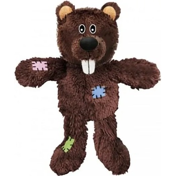 EBI Knot nuts bear plush rope inside - играчка за куче - Мече с кръпки - 26 см, Белгия - 304-427712