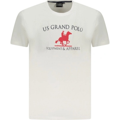 U. s. grand polo Тениска с къс ръкав за мъже us grand polo, Размер 2xl, Цвят Бял (au02645_bi6bianc)